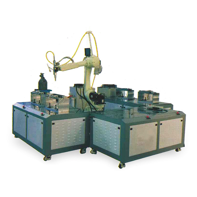 Three platform laser welding machine